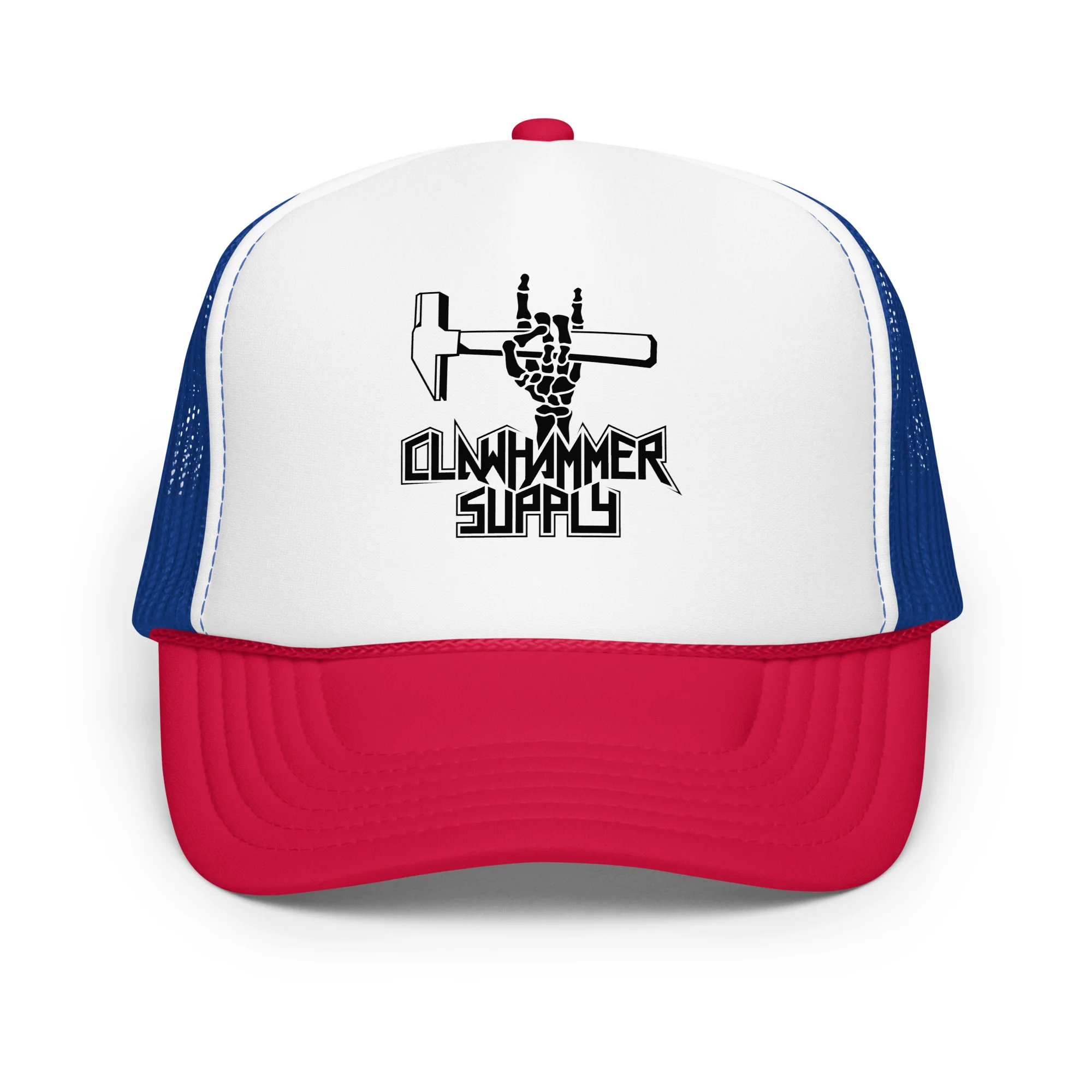 Clawhammer Logo Foam Trucker Hat (Multi Color) - Image 6