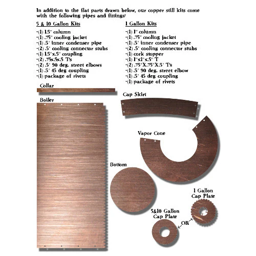 Copper Moonshine Pot Still Kit, 10 Gallon - Clawhammer Supply - Image 10
