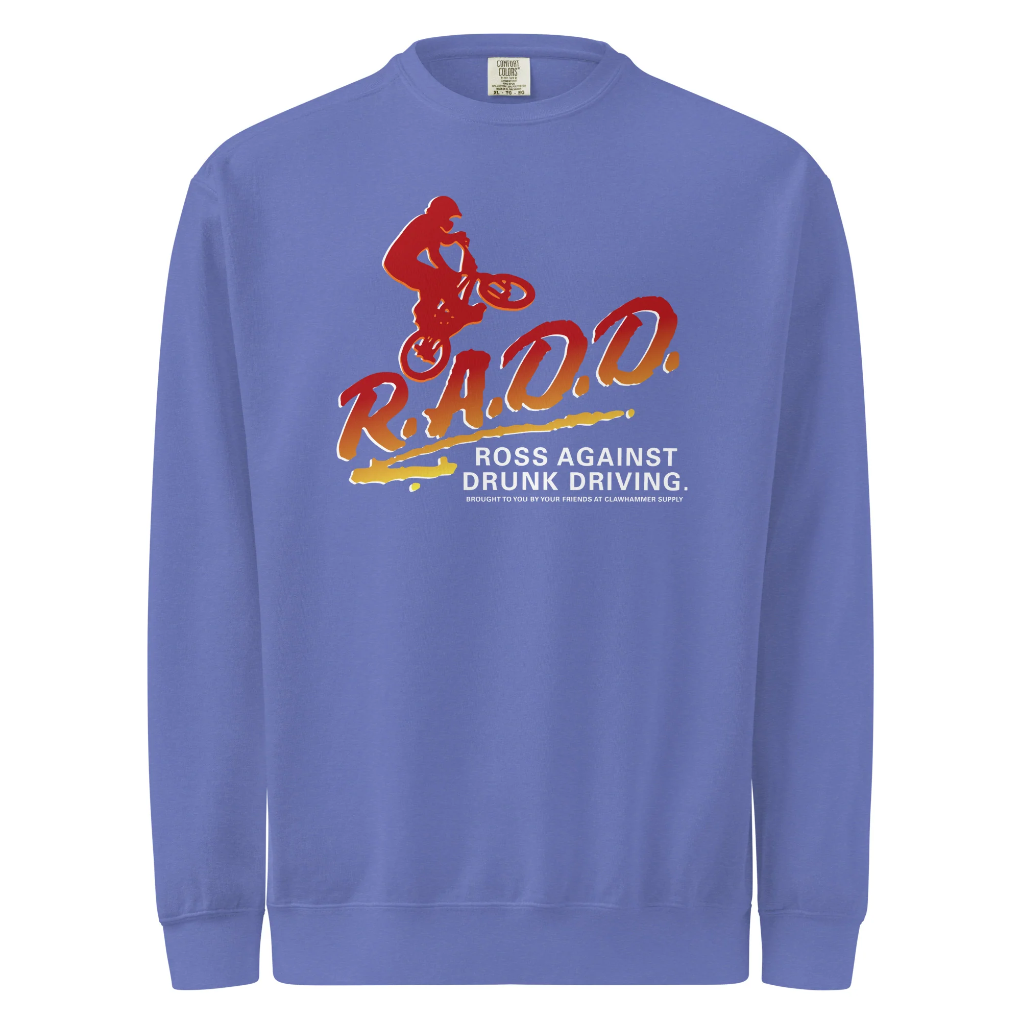 Ross Against Drunk Driving Graphic Crewneck Sweater - Image 3