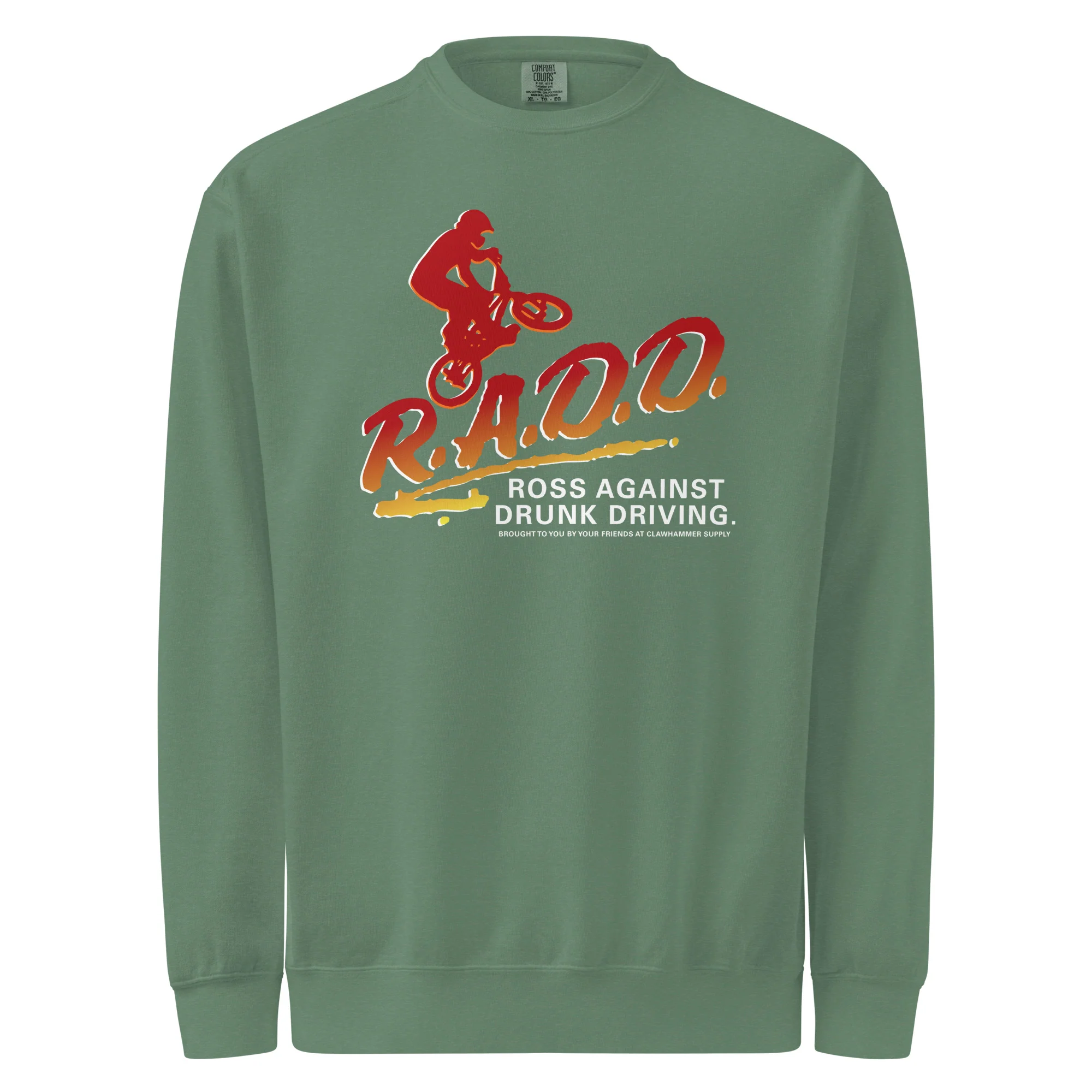 Ross Against Drunk Driving Graphic Crewneck Sweater - Image 4