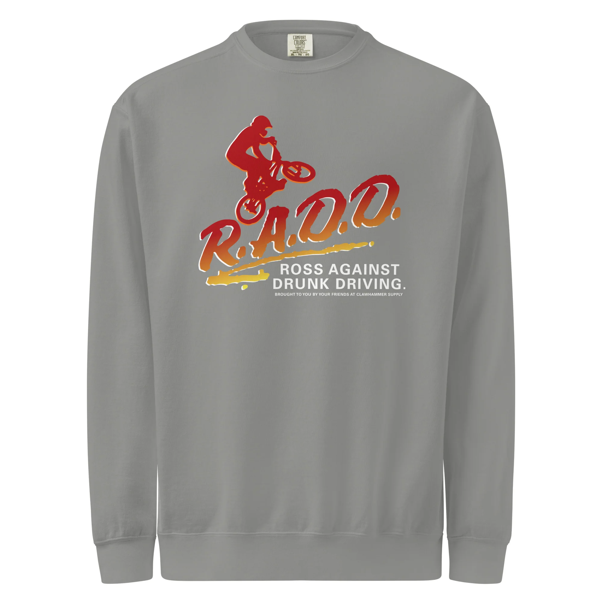 Ross Against Drunk Driving Graphic Crewneck Sweater - Image 5