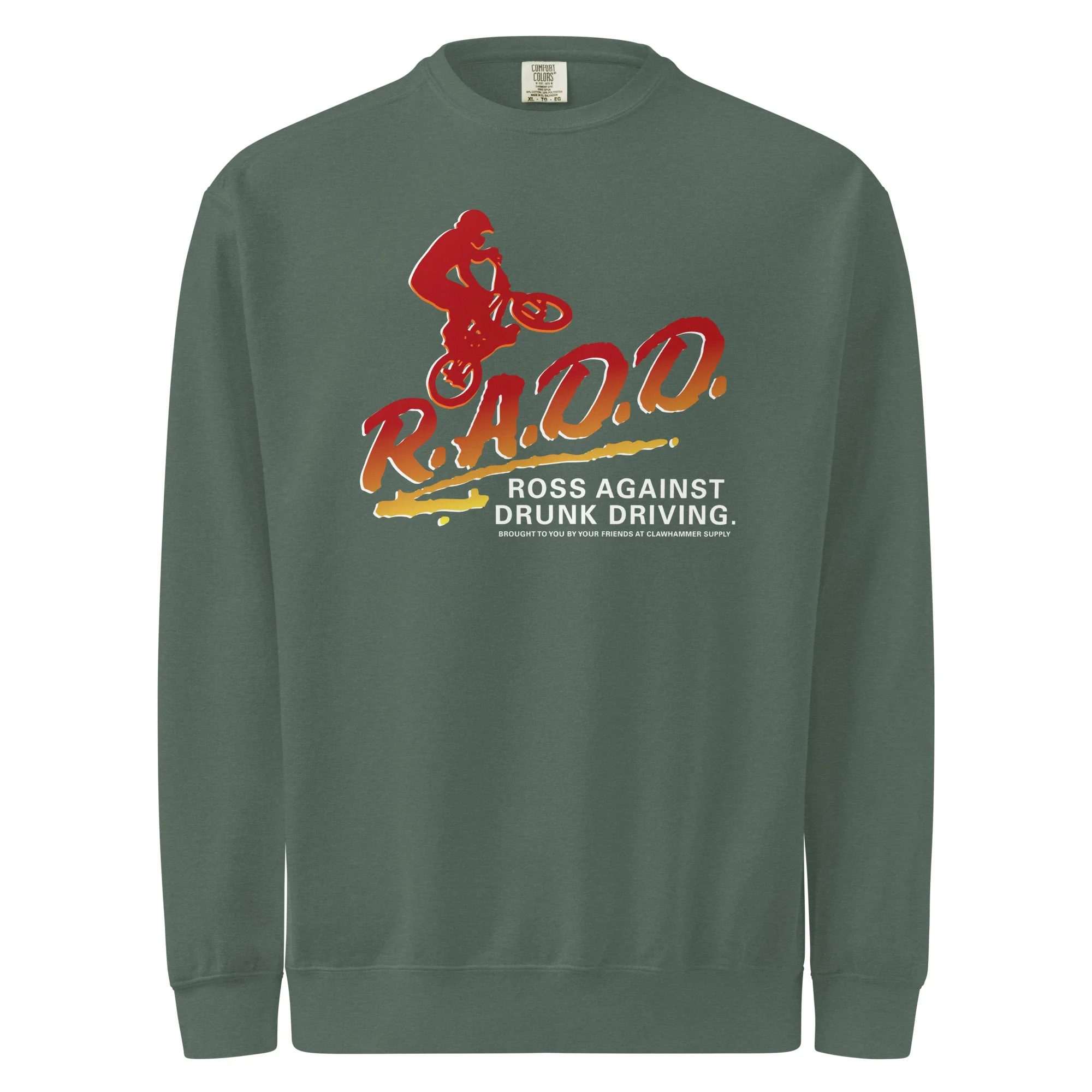 Ross Against Drunk Driving Graphic Crewneck Sweater - Image 6