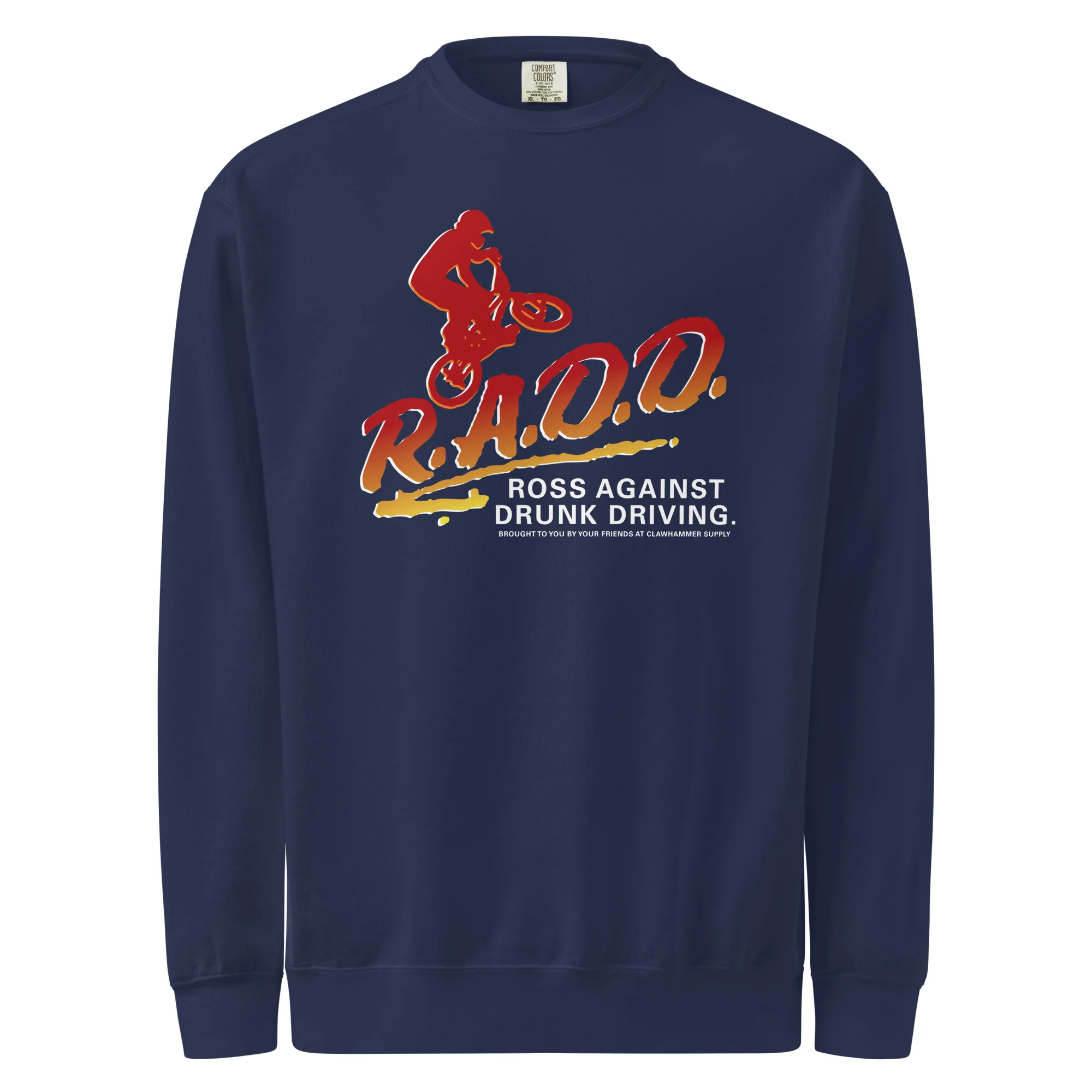 Ross Against Drunk Driving Graphic Crewneck Sweater - Image 7