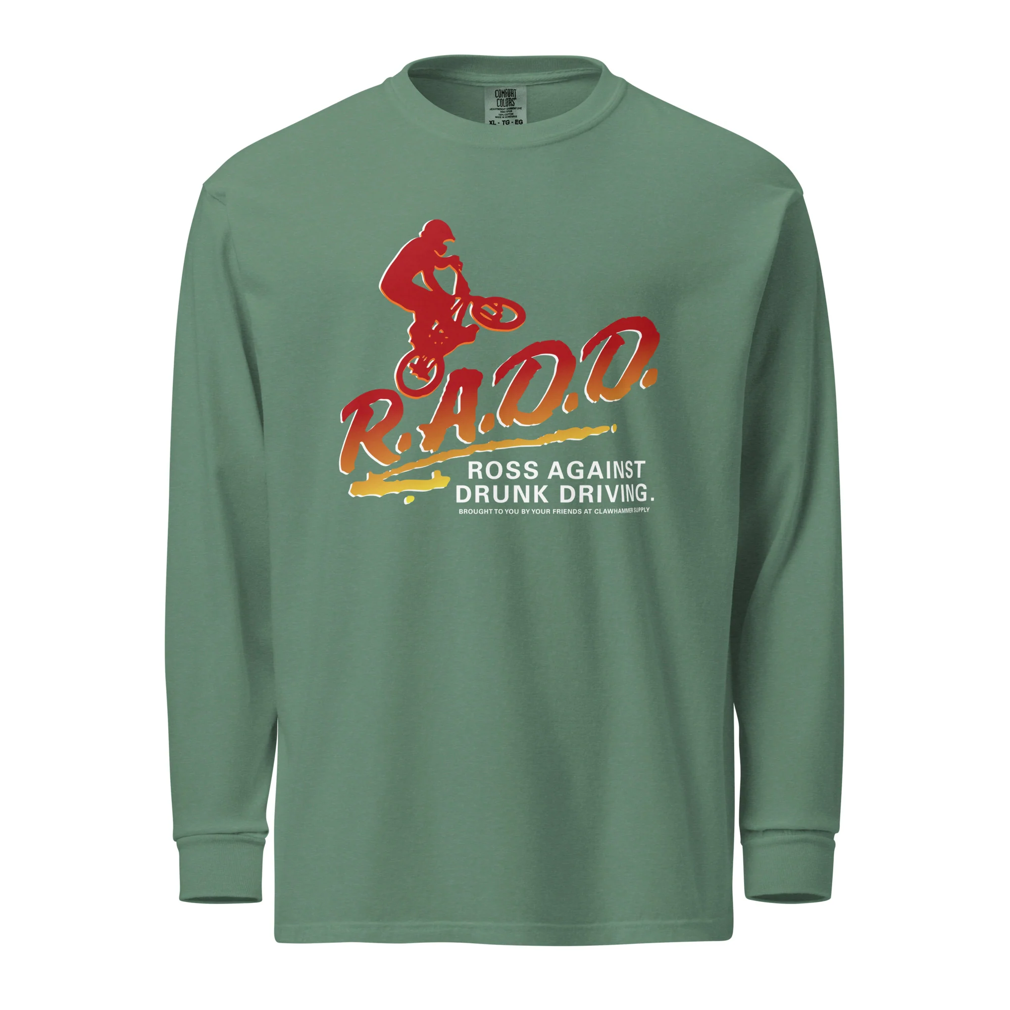 Ross Against Drunk Driving Graphic Long Sleeve T-Shirt - Image 3